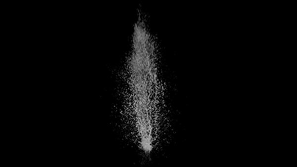 Water Blasts Water Blast High Angle 2 vfx asset stock footage