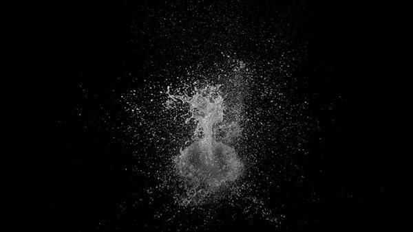 Water Splashes Water Splash High Angle 11 vfx asset stock footage
