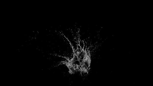 Water Splashes Water Splash High Angle 15 vfx asset stock footage