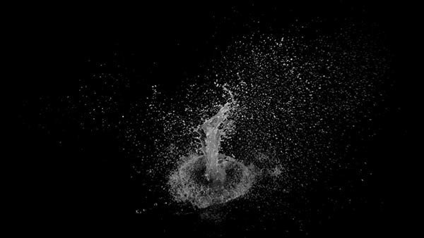 Water Splashes Water Splash High Angle 6 vfx asset stock footage