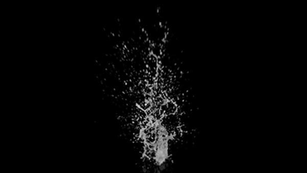 The Water Impact Toolkit Small Water Hit High Angle 10 vfx asset stock footage