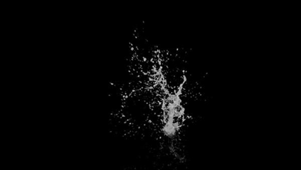 The Water Impact Toolkit Small Water Hit High Angle 18 vfx asset stock footage
