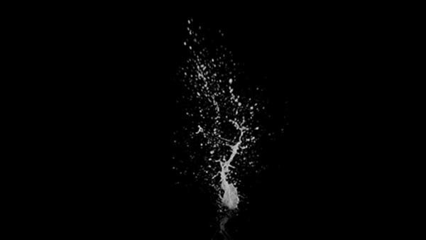 The Water Impact Toolkit Small Water Hit High Angle 6 vfx asset stock footage