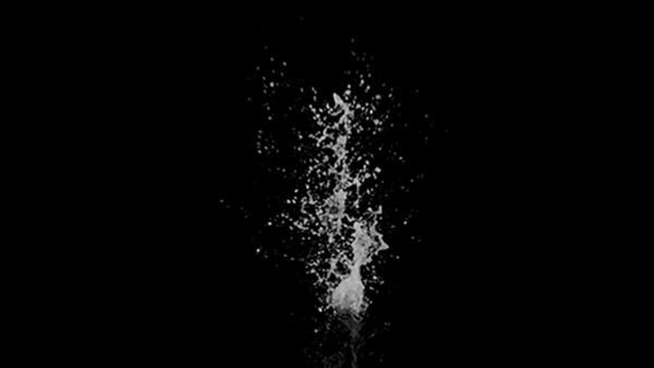Small Water Hits Vol. 1 Small Water Hit High Angle 8 vfx asset stock footage