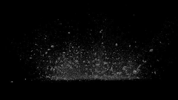 Exploding Debris Vol. 2 Exploding Debris Front 2 vfx asset stock footage