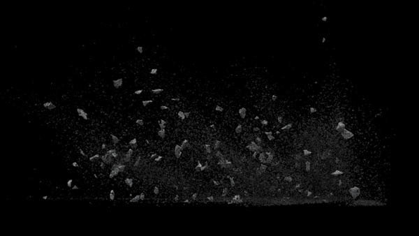 Exploding Debris Vol. 2 Exploding Debris Side 4 vfx asset stock footage