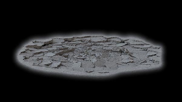 Ground Cracks Vol. 1 Ground Crack 2B vfx asset stock footage