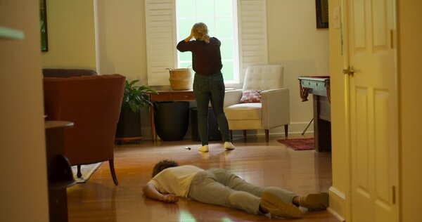 Fatal Stabbing in House Clip 9 vfx asset stock footage