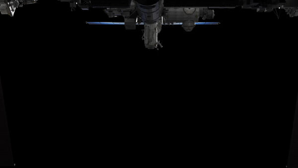 Looking at Earth From Space Station Clip 1 vfx asset stock footage