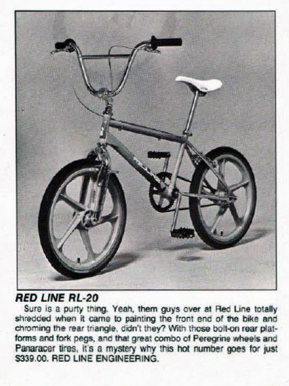 REDLINE RL20, RL20a Prostylers Thread - BMXmuseum.com Forums