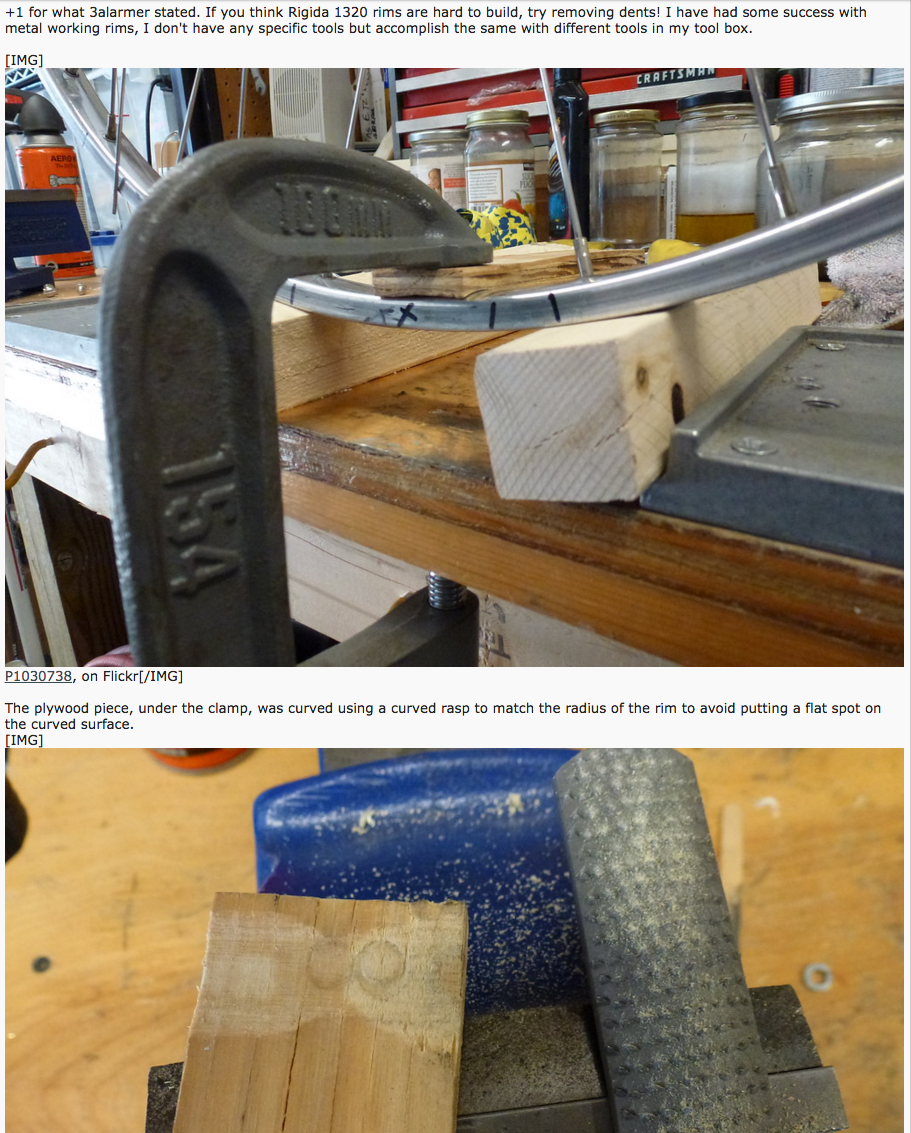 Rim Flat spot pulling tool? - BMXmuseum.com Forums