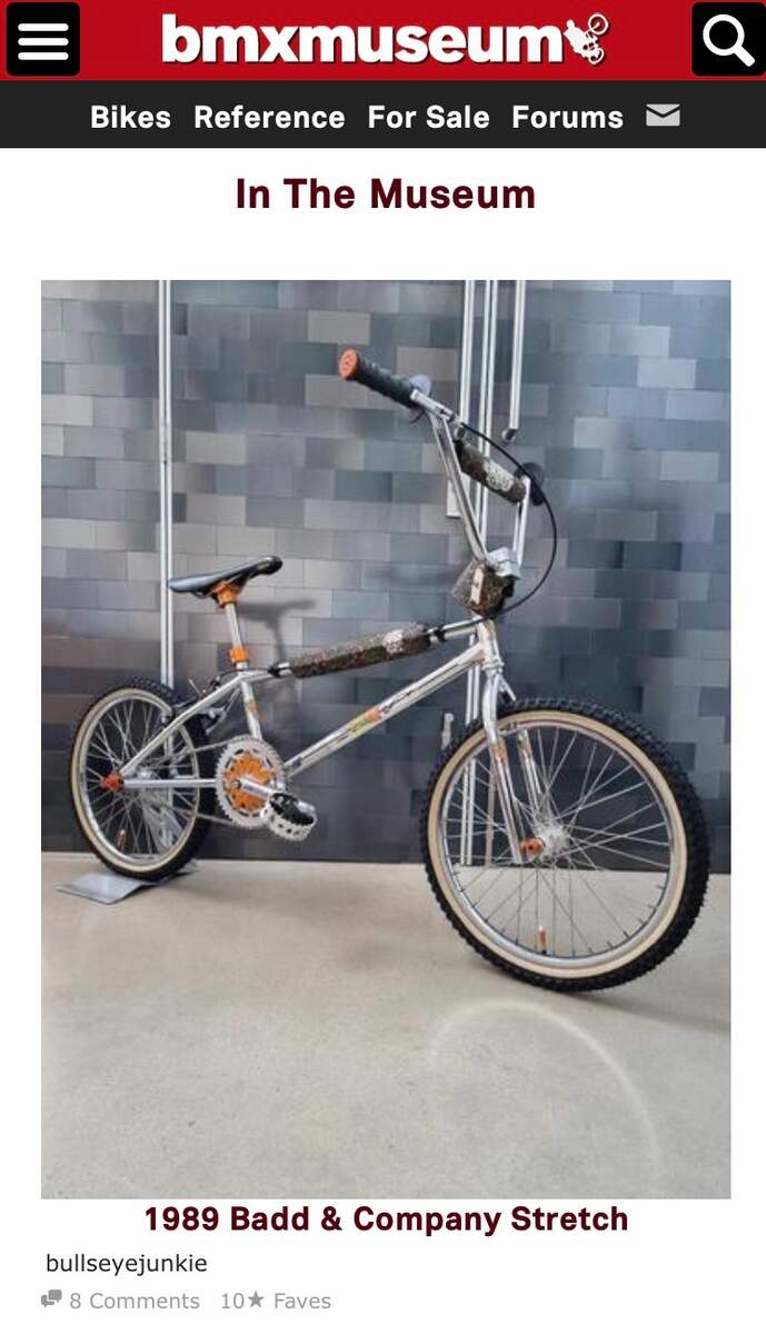 自転車本体 1989 BADD & Company Pro.(old school bmx) 1989 BADD & Company Pro.(old school bmx)