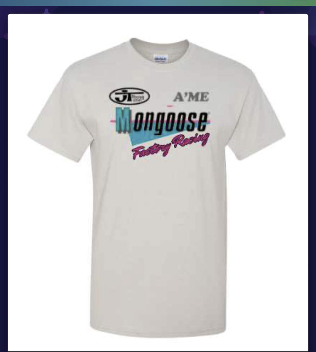 mongoose bmx clothing
