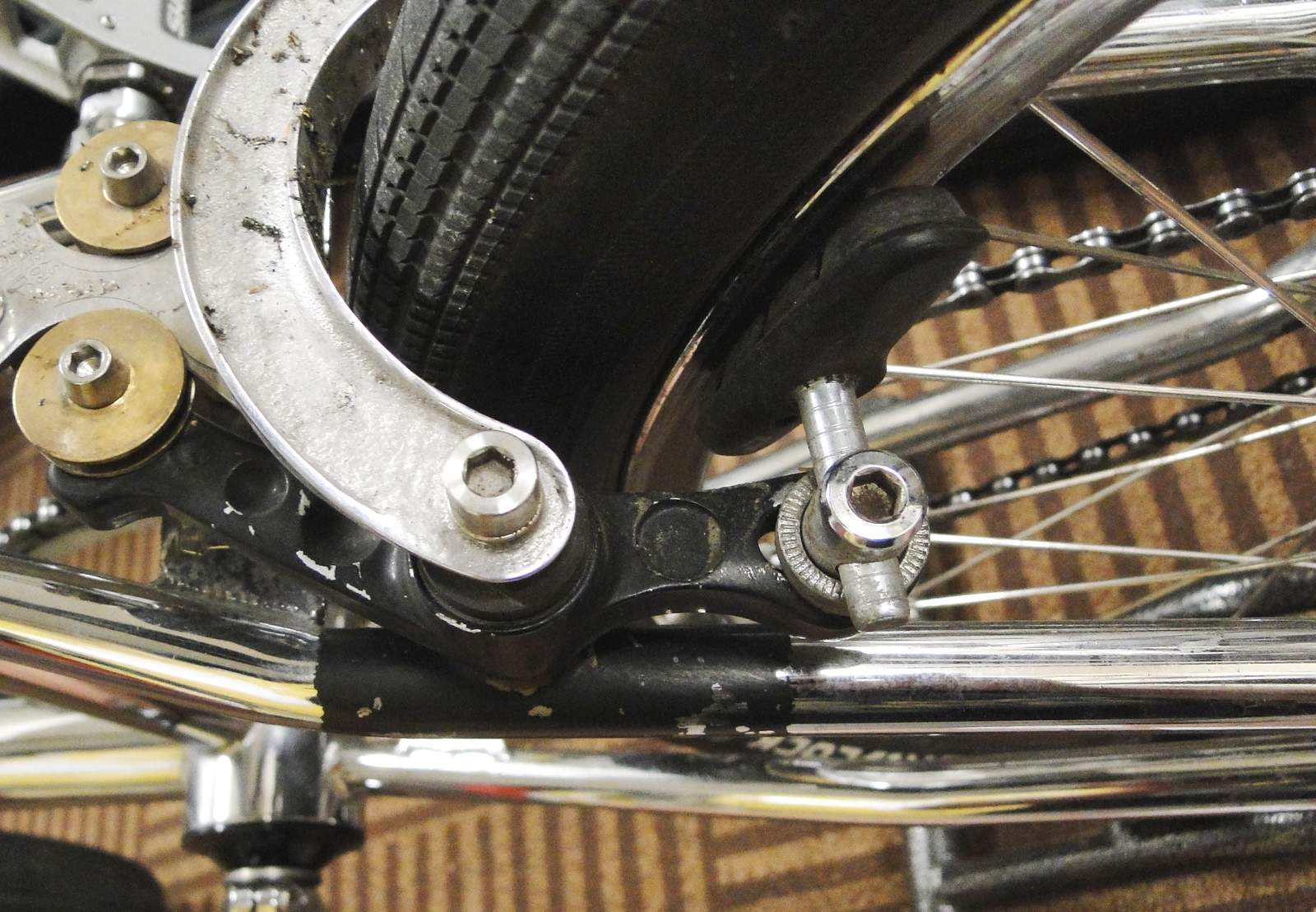 Adding V brakes bosses to older frames and forks? Forums