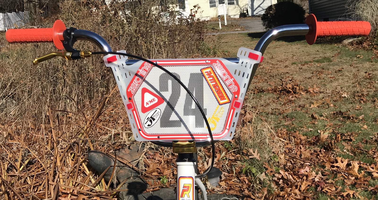 Zeronine Bmx Numberplate Airflow Pro For Sale New Reissue