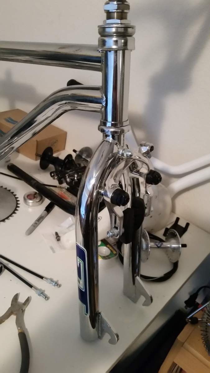 bmx forks with 990 mounts