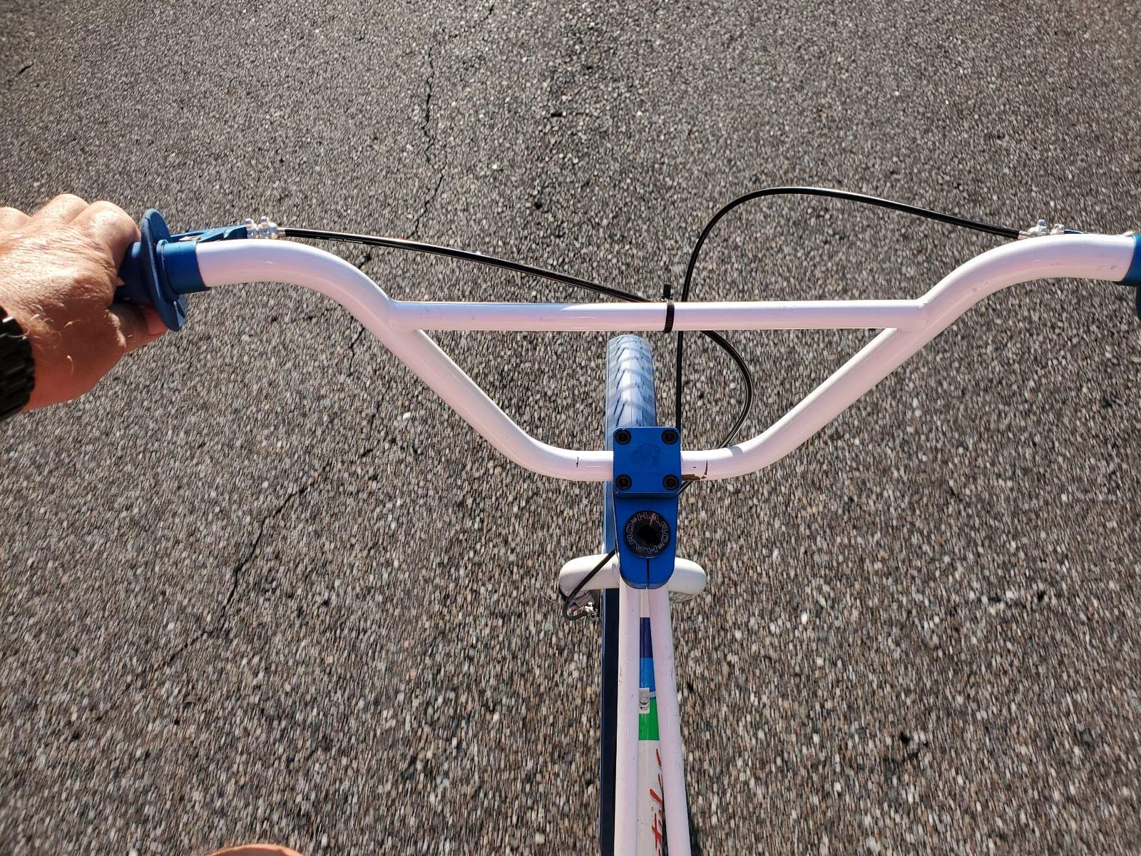 Guidon BMX Old School Haro Group 1 Master Lineage - Turquoise - Vintage