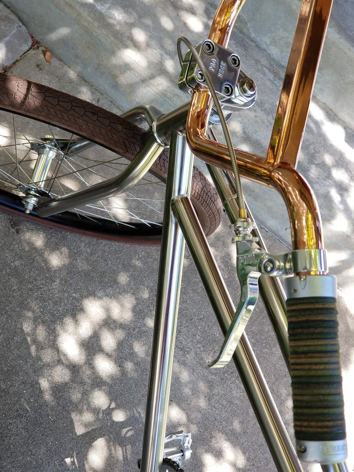 copper handlebars