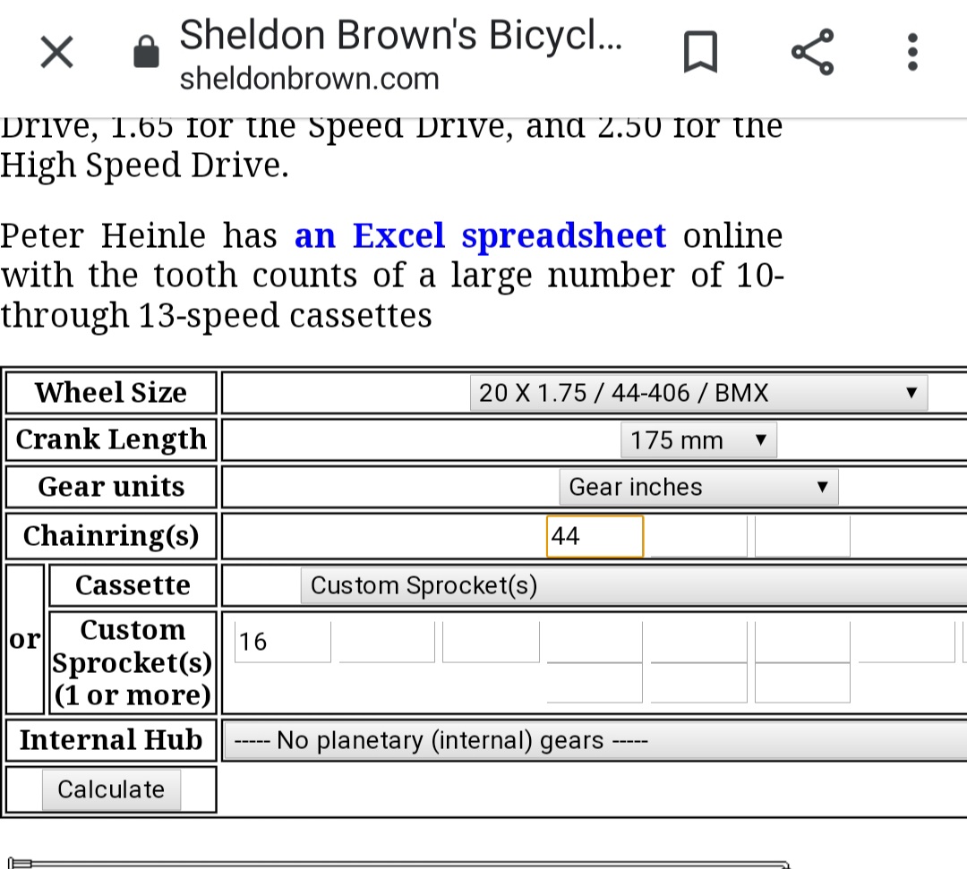 bmx sprocket sizes chart