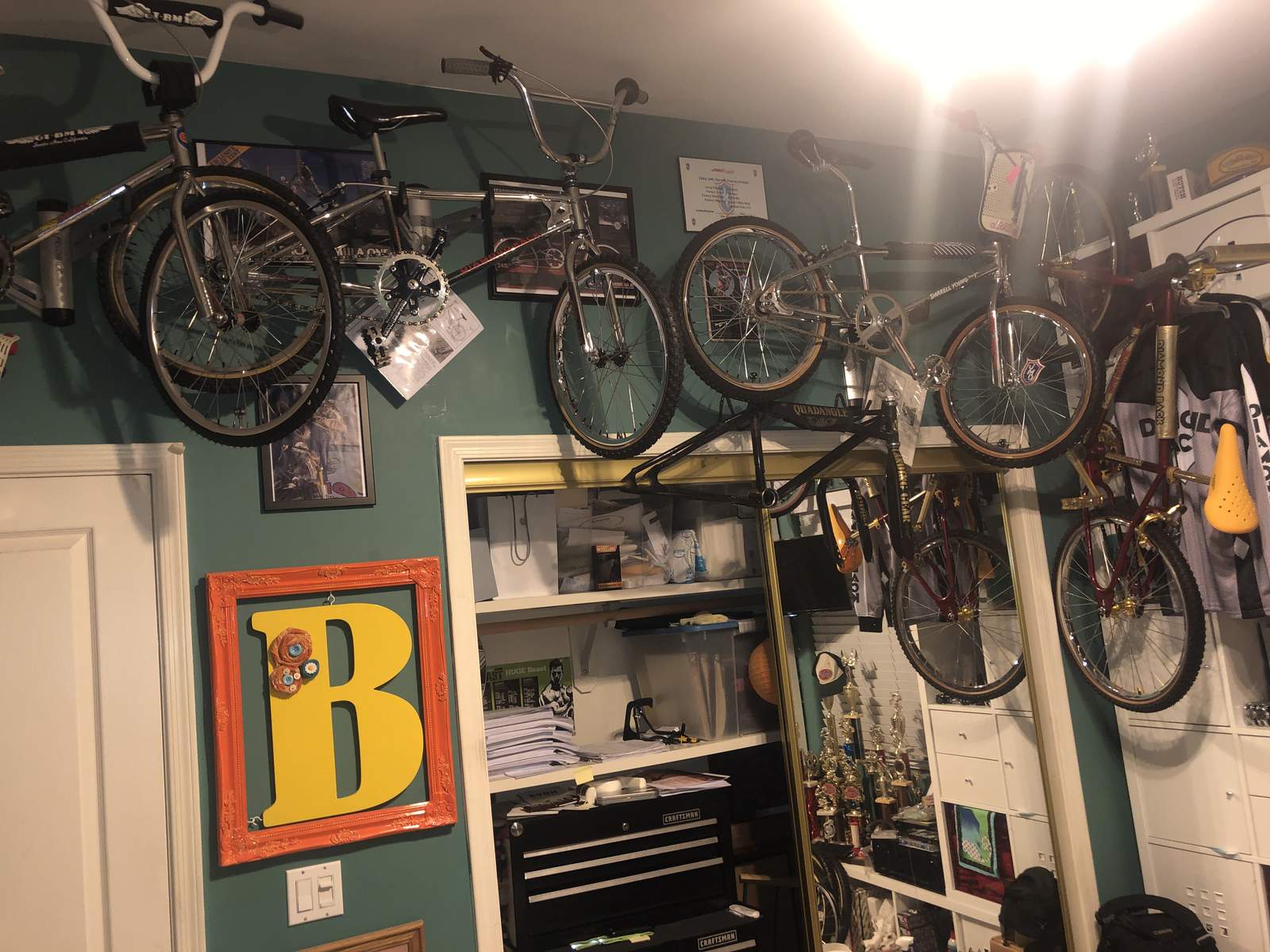 Bicycle Wall Art -- how'd you do it? - BMXmuseum.com Forums