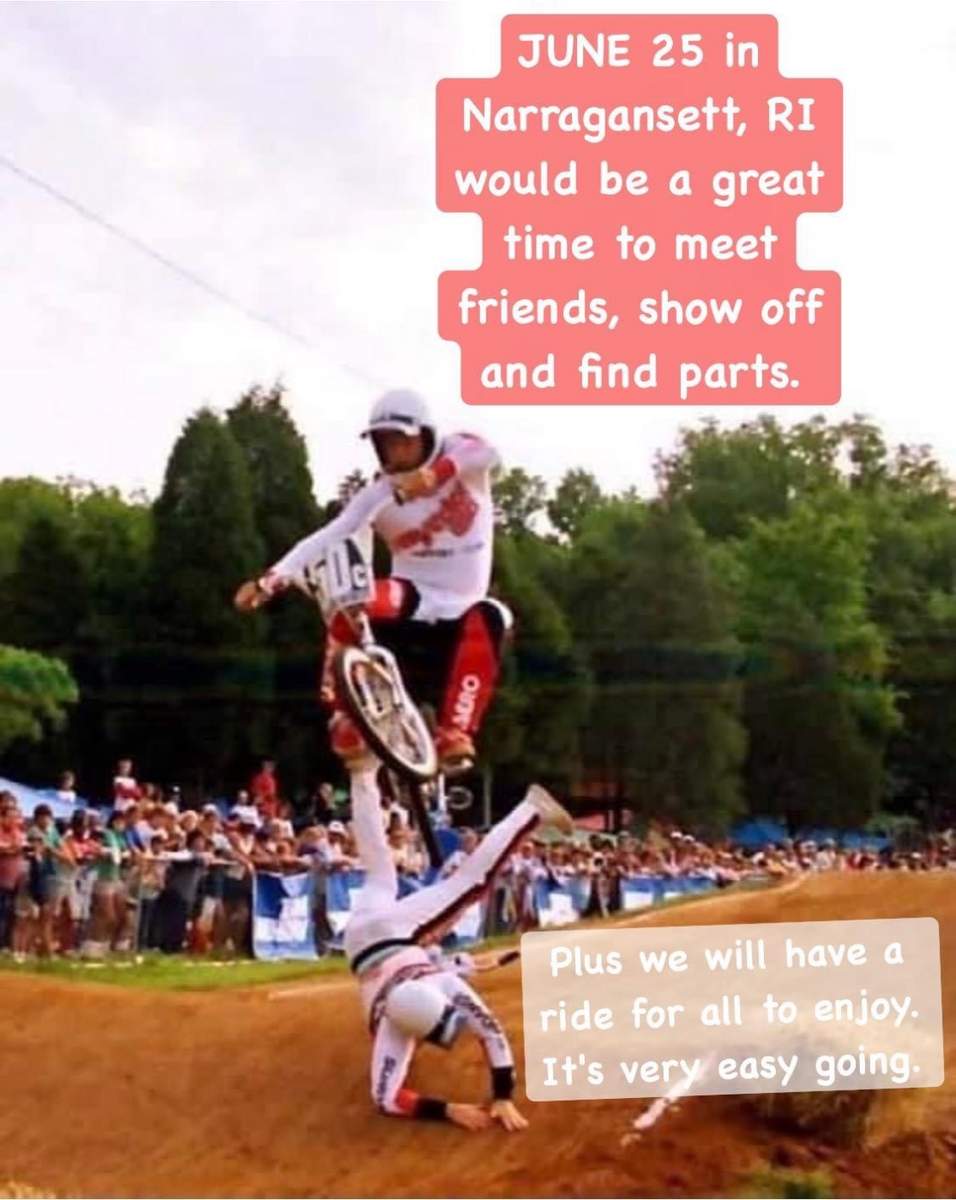 Narragansett, RI BMX Beach Cruise and Show/Swap Sat., June 25, 2022