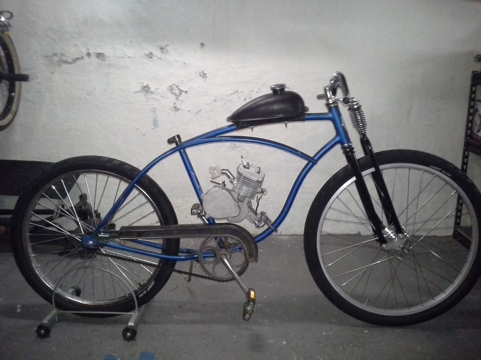 motorized bike no compression