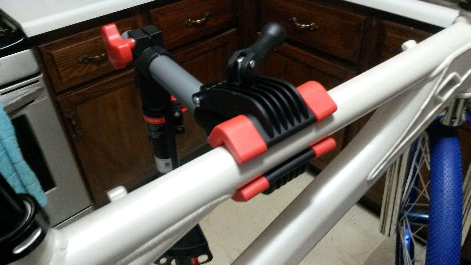 work bench bike stand