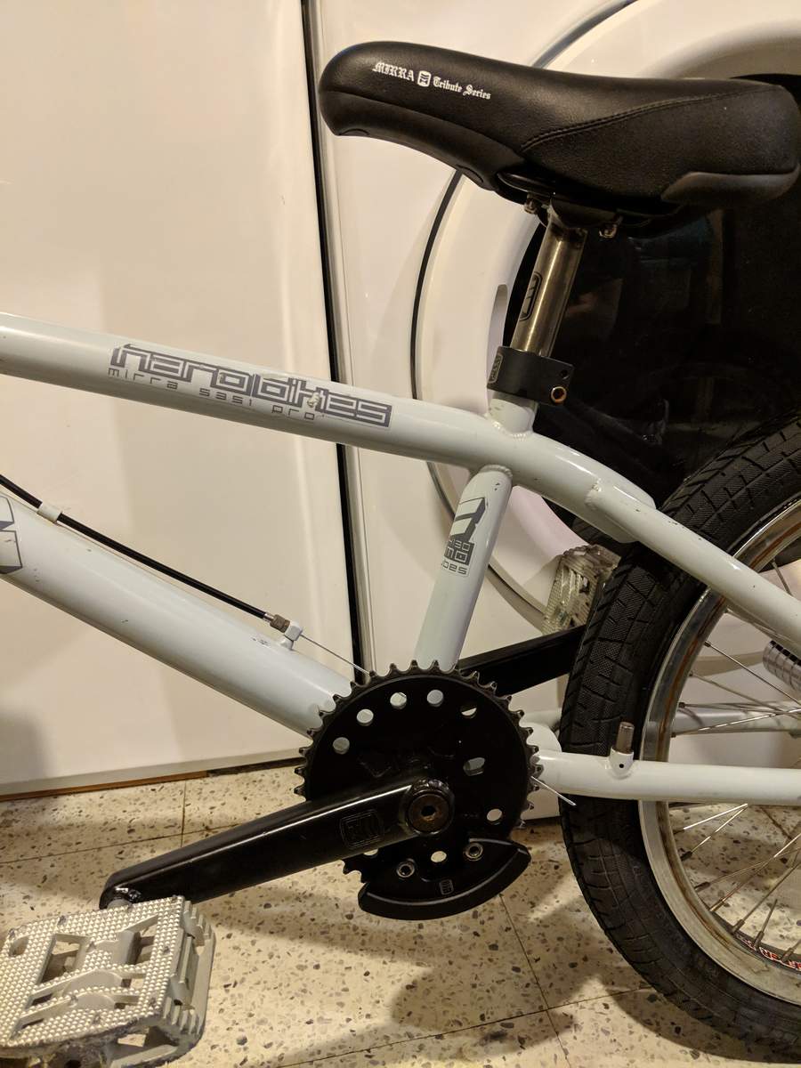 Pédales BMX Haro Fusion DX - Plateforme Argentée 9/16 - Vintage Années 90 Midschool