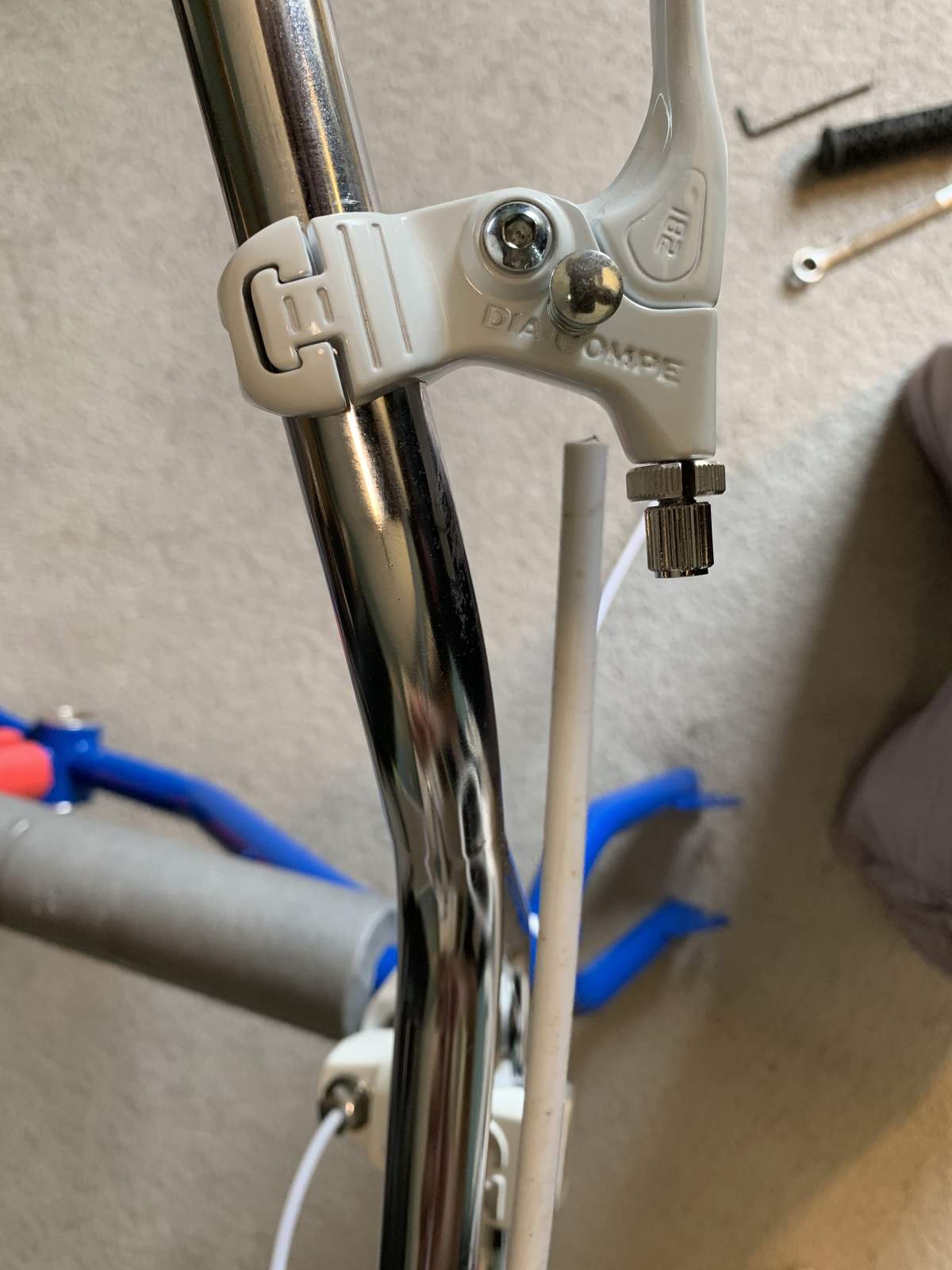 GT Pro Performer/Freestyle Tour front brake cable routing BMXmuseum