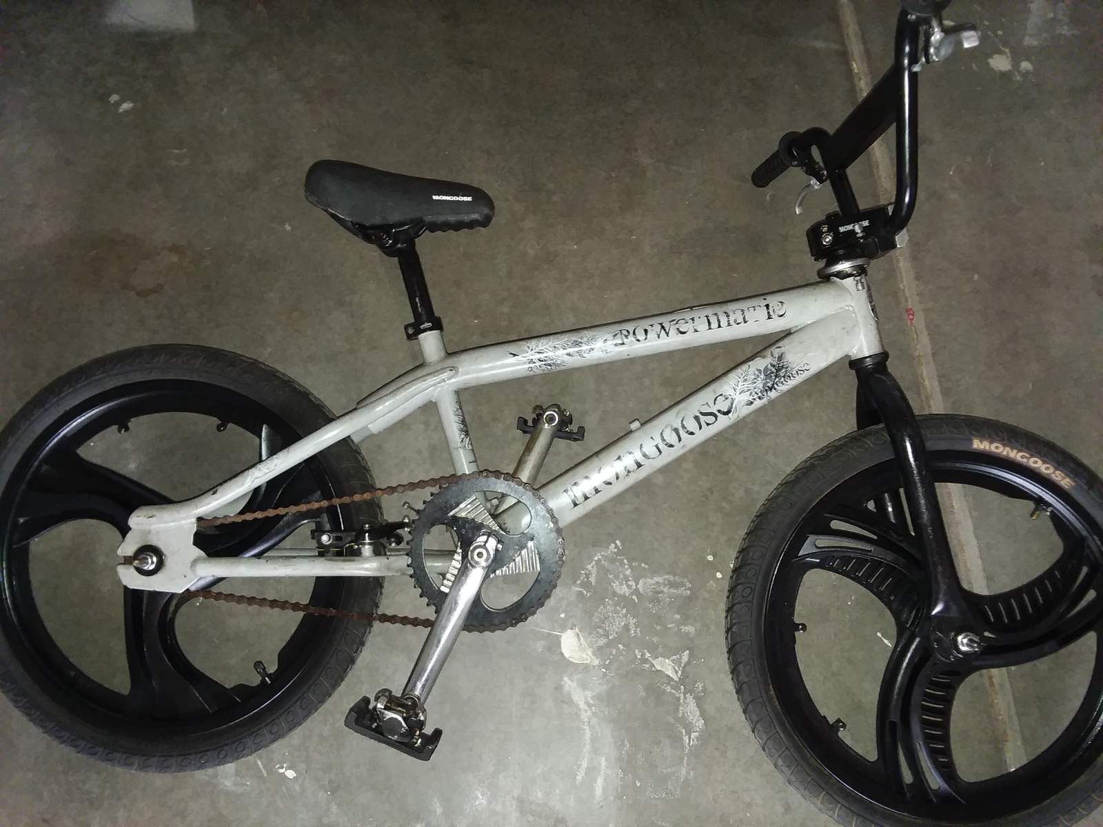 mongoose powermatic bmx bike