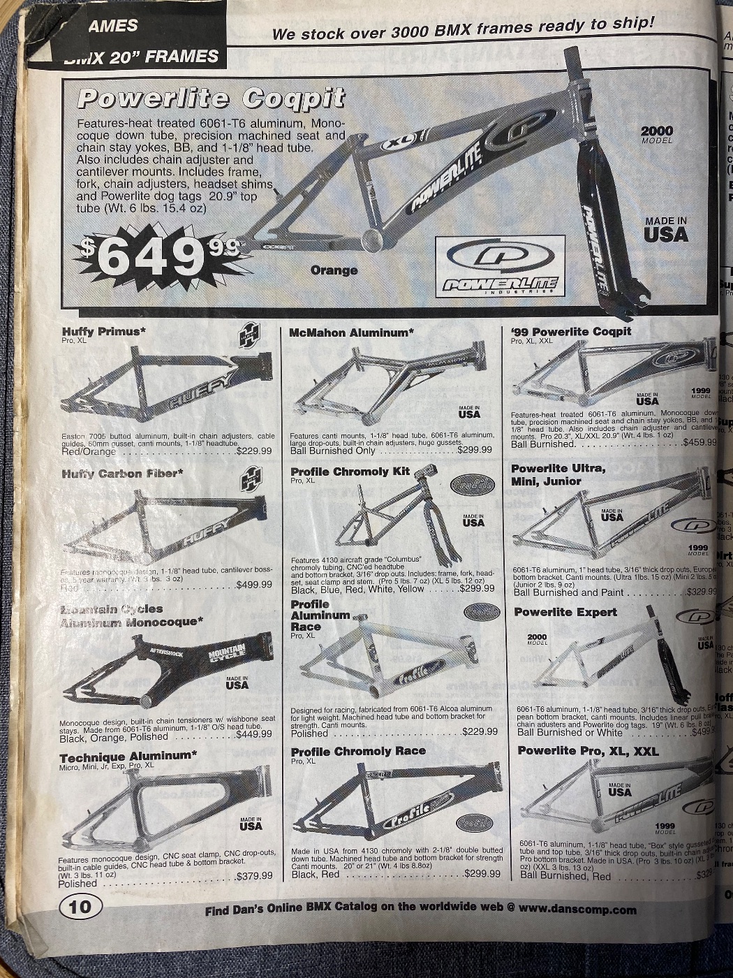 Dans comp 2000 mid school frame selection Forums