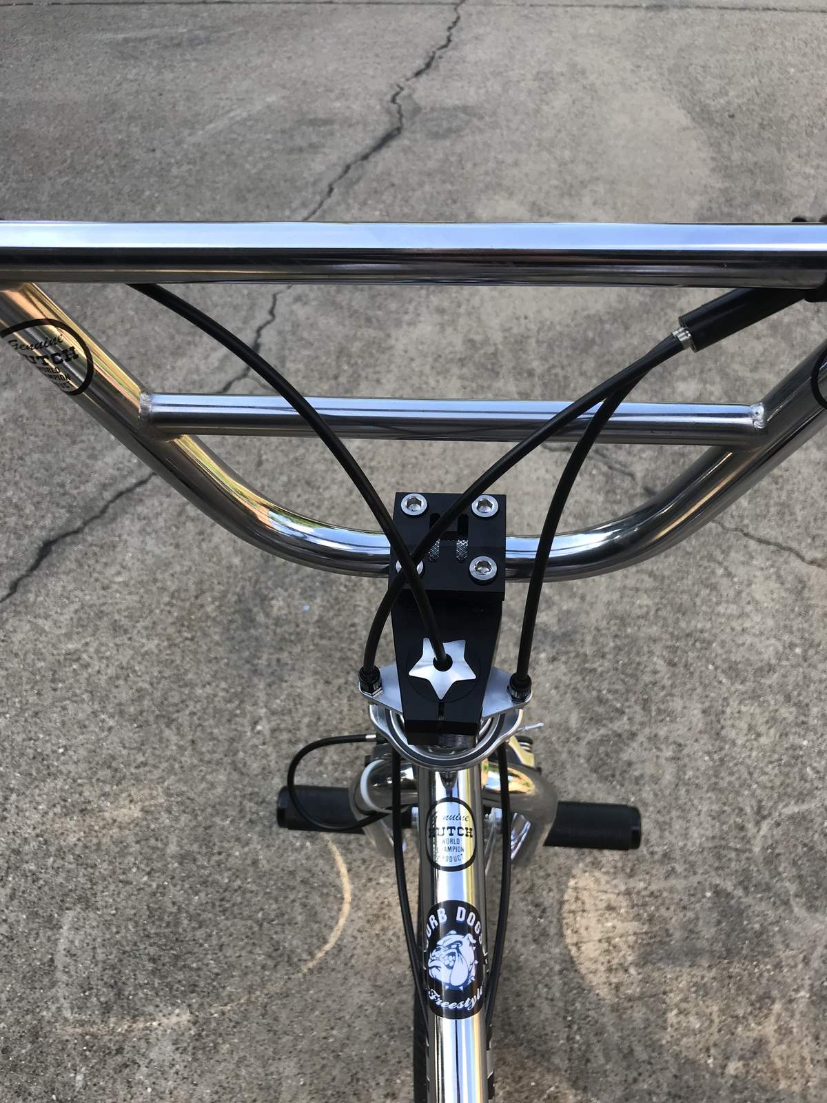 Freestyle Cable Routing. OVER OR UNDER??? - BMXmuseum.com Forums