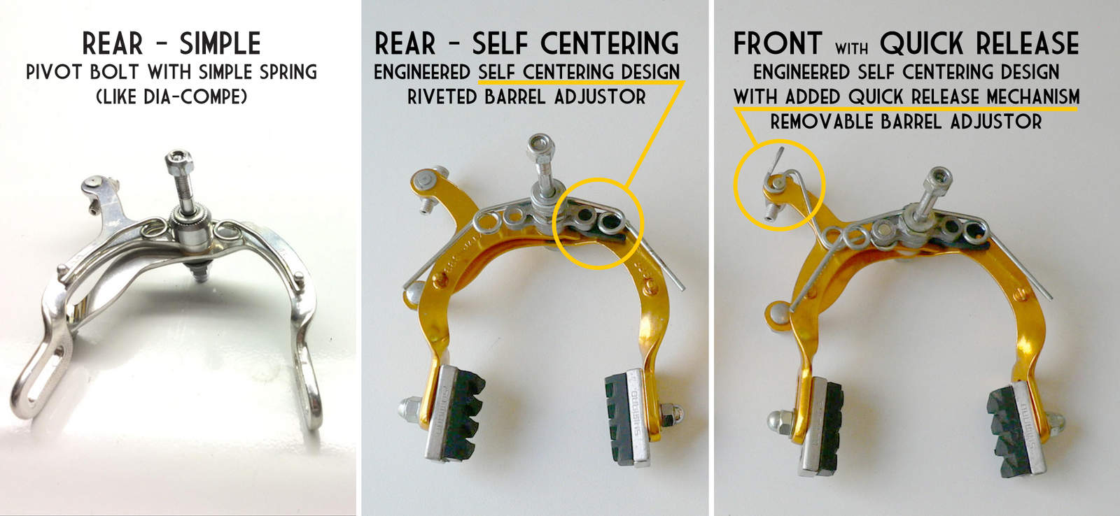 Reference / Shimano Tourney Brake Calipers