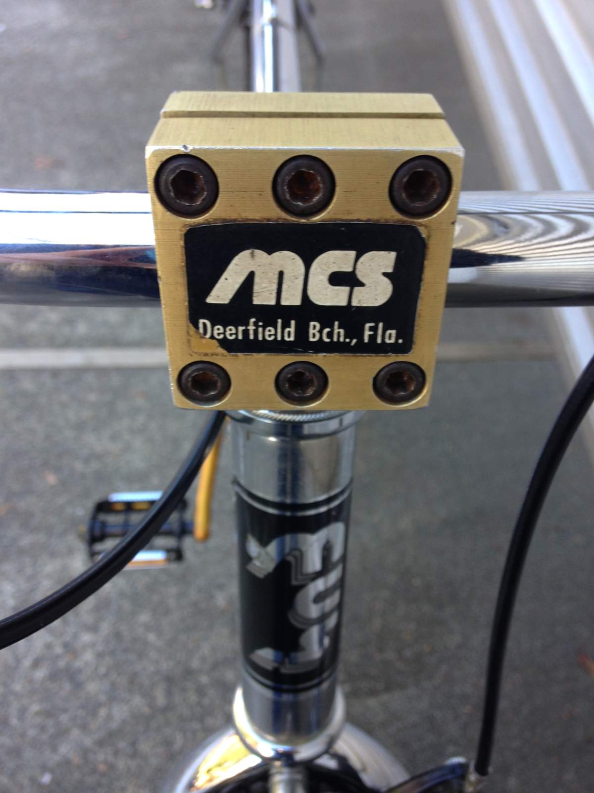 Mcs Stem MCS stems... - BMXmuseum.com Forums