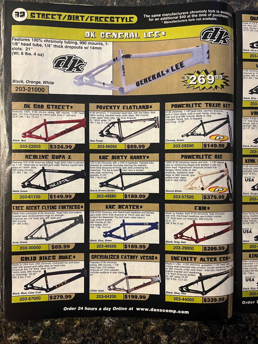 Dans comp 2000 mid school frame selection Forums