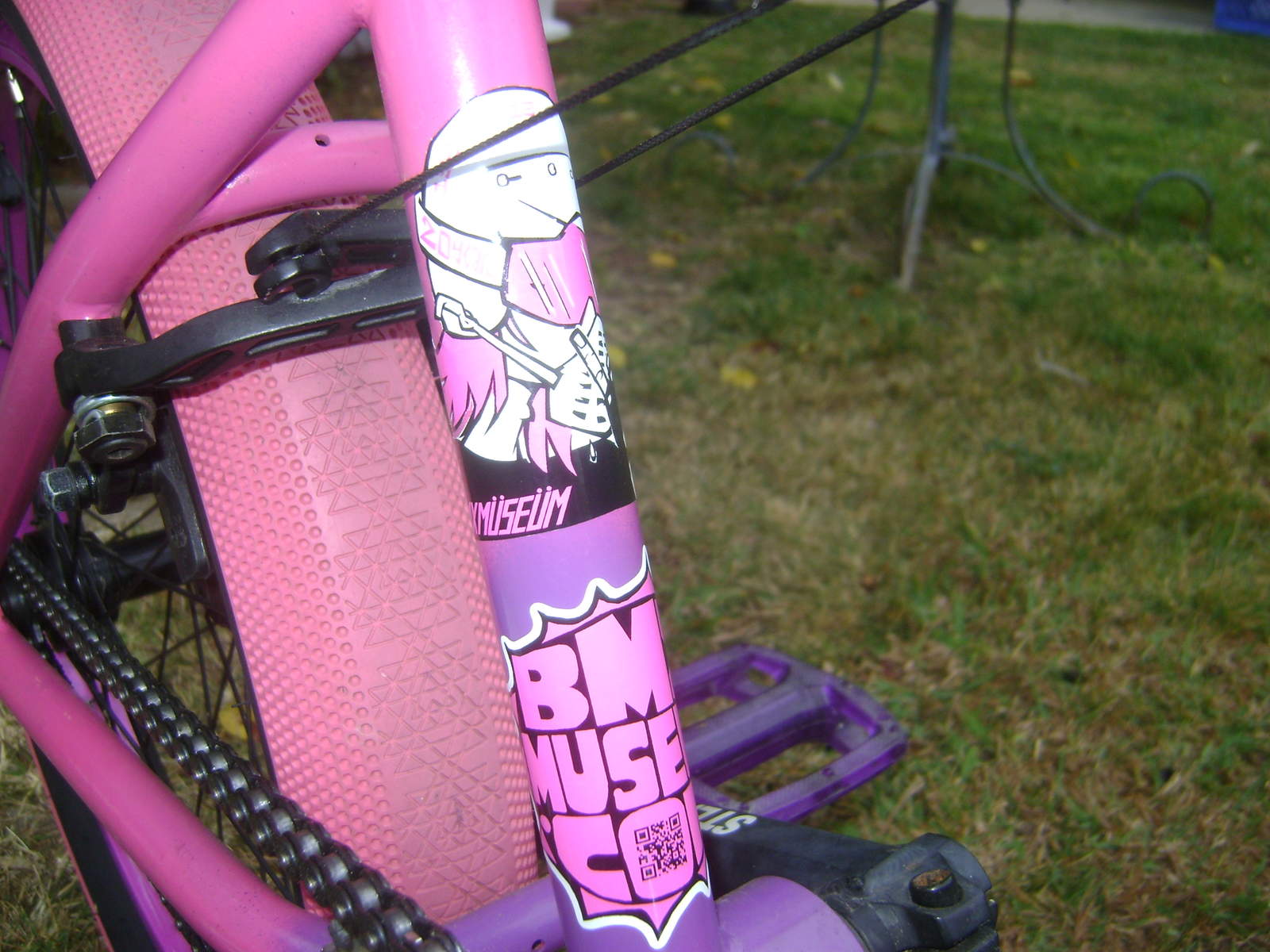 Think PINK!! Pink bmx bikes might need one of these! Forums