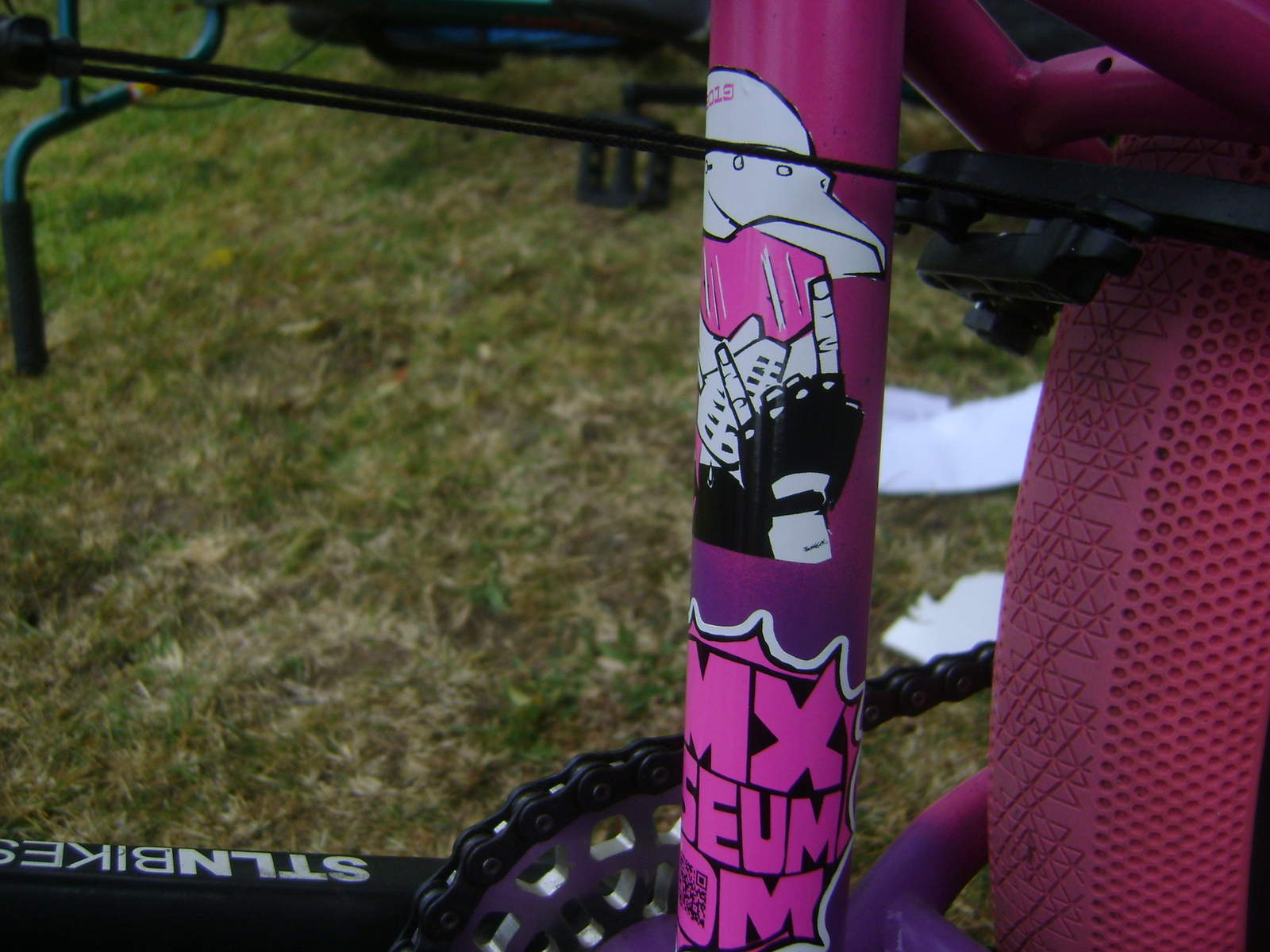 Think PINK!! Pink bmx bikes might need one of these! Forums