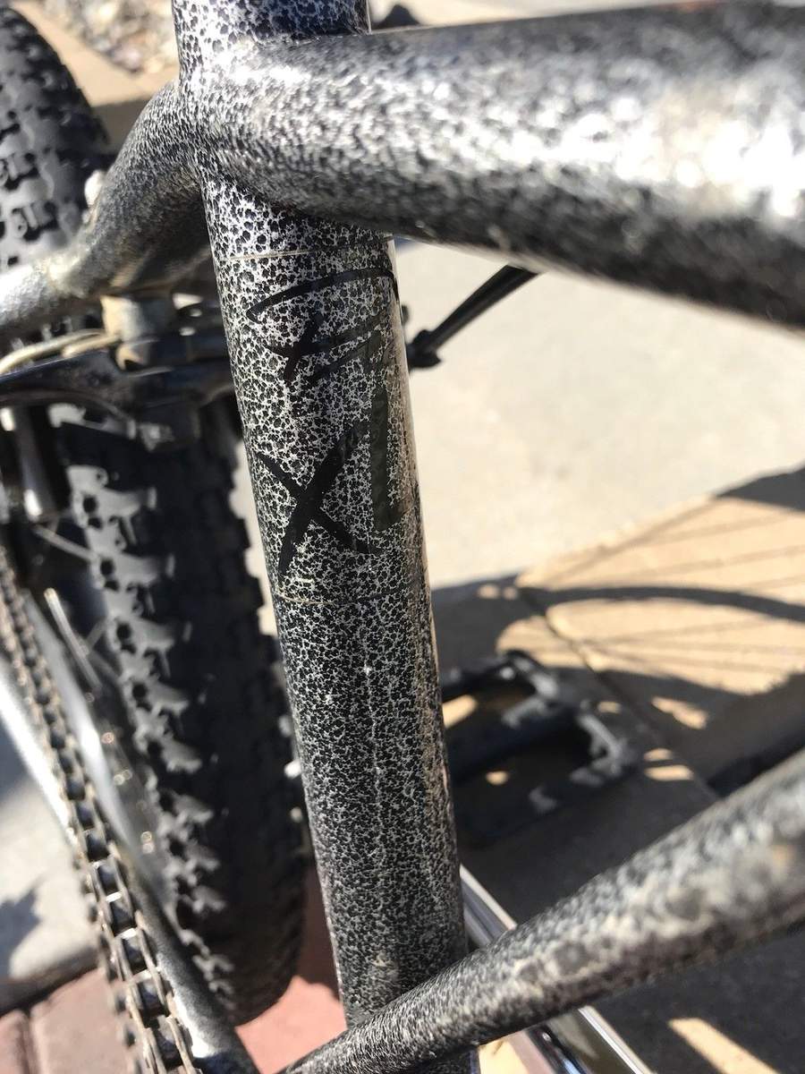 hammerite bike frame