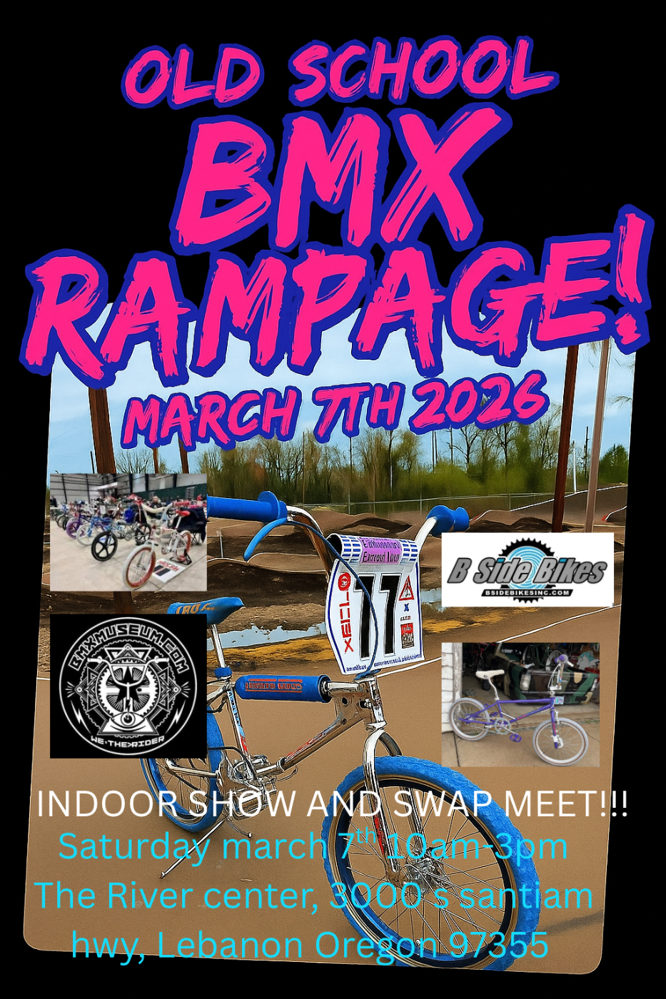 OLD SCHOOL BMX RAMPAGE March 7th 2026 Lebanon Oregon - BMXmuseum.com Forums