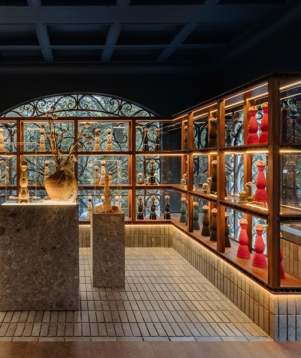The interior of the boutique at Casa De Los Leones