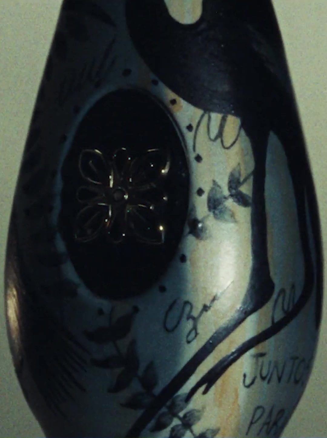 Close-up of a decanter