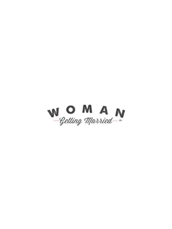 woman getting married logo