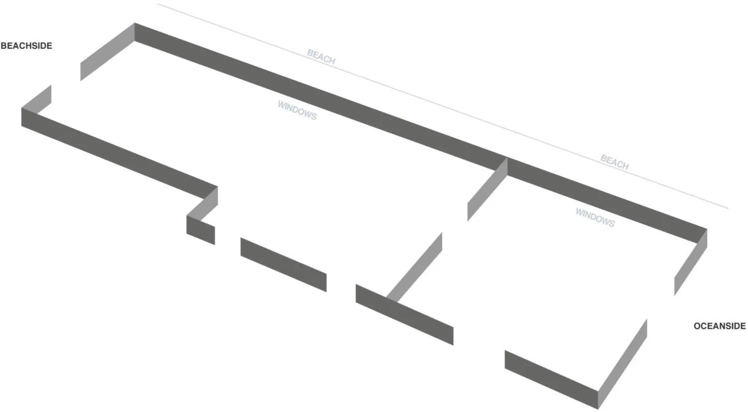 Beachside & Oceanside venue floor plan