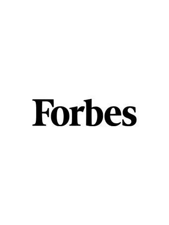 The image shows the word "Forbes" in a bold, serif font.