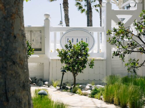 Coast Beach Cafe and Bar staircase entrance