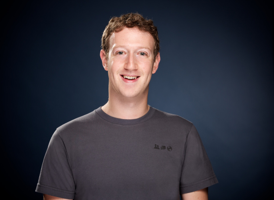 emprendedores famosos - foto de Mark Zuckerberg