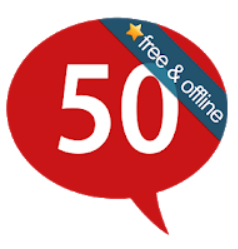  في الصورة تطبيق تعلم 50 لغة