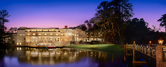 Montage Palmetto Bluff exterior at dusk