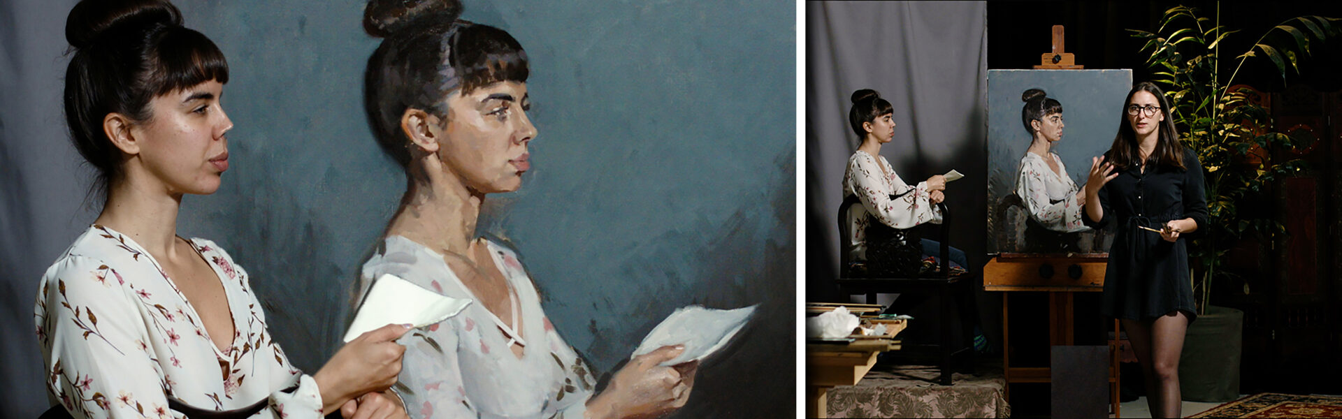 SightSize Portrait Painting With Hands Refining and Unifying New