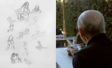 Sketching Children at Play